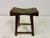 Antique Rustic Elm Stool For Sale - Image 12 of 14