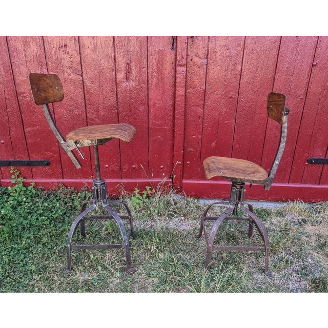 Vintage Chairs from Bienaise, 1950s, Set of 2 For Sale - Image 13 of 13