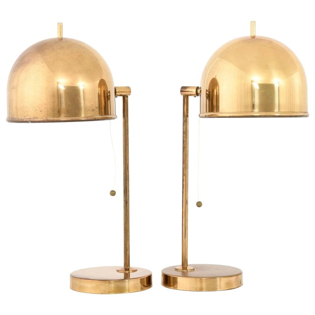 Model B-075 Table Lamps from Bergbom, Sweden, Set of 2 For Sale - Image 9 of 9