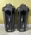 Large Exceptional Pair of Hand-Forged Iron Wall Lanterns Architectural Sconces For Sale - Image 10 of 17
