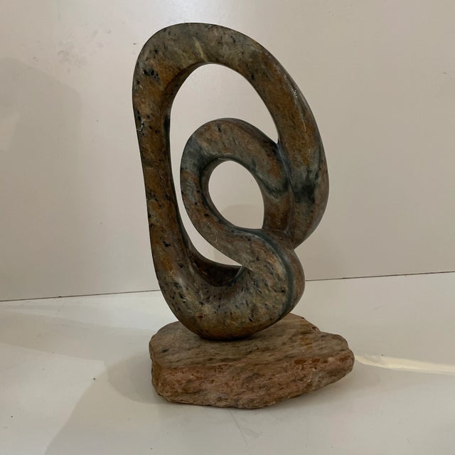 2000s Abstract Stone Carving For Sale - Image 4 of 11