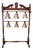Antique Walnut Rack with Tuned Musical Brass Bells, 1800s For Sale