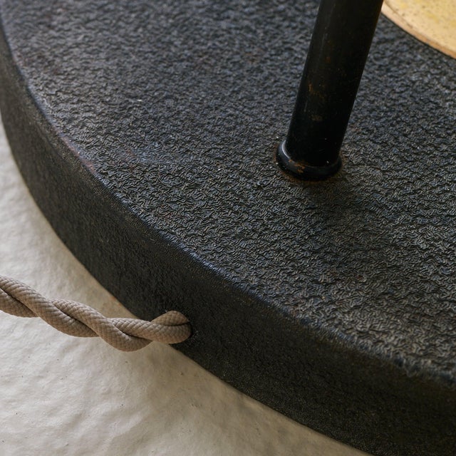 Italian 3-Arm Metal Star Motifs Floor Lamp in the Manner of Stilnovo, 1950s For Sale - Image 9 of 9