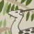 Graceful antelopes leap through an abstract, fantasy forest in this sleek design, created exclusively for Schumacher by...
