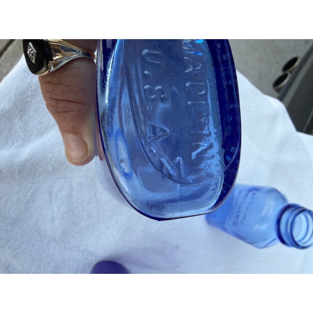 Antique Phillips Milk of Magnesia Bottles For Sale - Image 10 of 12