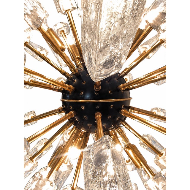 Sputnik Light with 51 Clear Glass from Justfurnituress SRL For Sale - Image 6 of 10