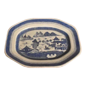 19th Century Chinese Export Canton Platter