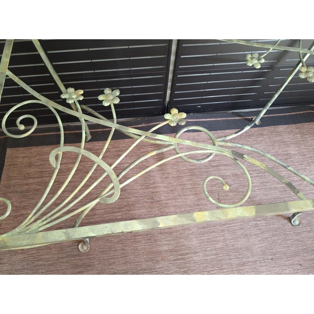 Traditional Vintage Salterini Style Patio Table and Chairs For Sale - Image 3 of 12