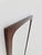 Mid-Century Modern Danish Wall-Mounted Mirror, 1960s For Sale - Image 6 of 12