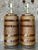 Vintage Boho Glazed Ceramic Band Lamps - a Pair For Sale - Image 4 of 10