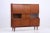 Beautiful danish highboard made of solid teak, designed and manufactured by poul m. Jessen, viby denmark in the 1960s. A...