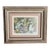 Virginia Fouche Bolton (Amer. 1929-2004) Pencil Signed "Flowers and Baskets" Framed Print For Sale