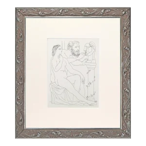 Vintage Pablo Picasso Vollard Suite Print 1956