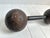 What a cool antique barbell weight. Use as a doorstop or place on a shelf with your cool trophys. A fun gift for the gym...