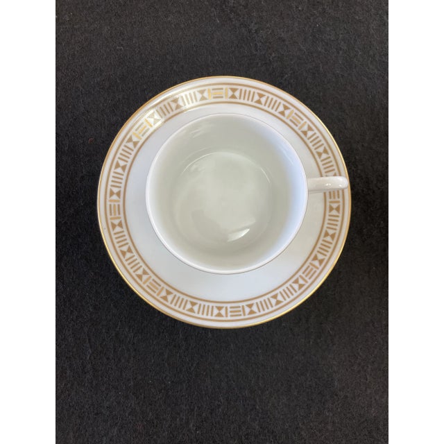 Hermes Cup and Saucer Set in Pattern 