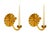 Art Deco Carved and Gilded Wood Wall Candleholder, 1920s, Set of 2 For Sale - Image 12 of 12