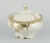 KPM Berlin, “Friederike” lidded bowl in cream porcelain. Gold decoration in the form of foliage. Hand-painted. Ca....