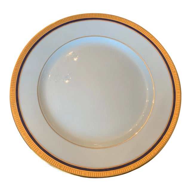 Bernardaud Madison Platinum Dinner Plate For Sale