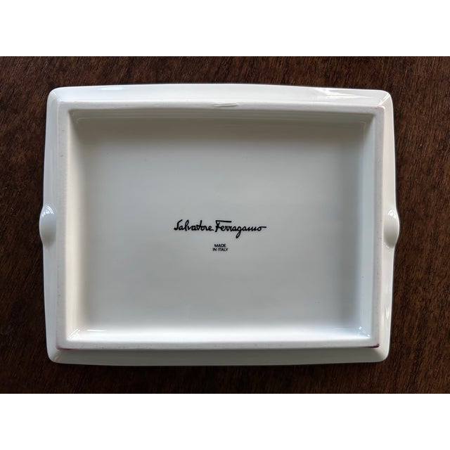 Illustration Salvadore Ferragamo Catchall or Ashtray For Sale - Image 3 of 6