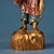 Late 19th Century Gilt Bronze Fisherman Statue, Hand-Painted Figurine, 550g For Sale In Los Angeles - Image 6 of 9