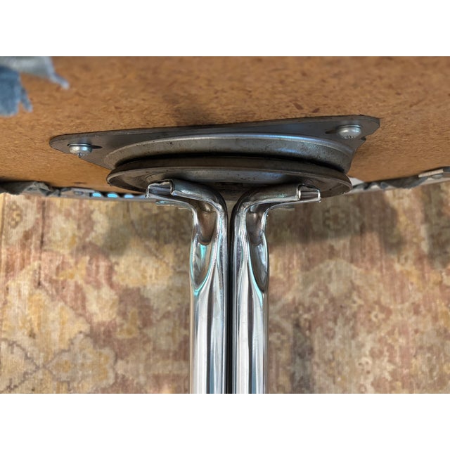 Mid-Century Chrome Tubular Armchairs by Etowah Mfg, a Pair For Sale - Image 17 of 18