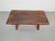 Wood Brutalist Oak Cross Leg Coffee Table, Spain, 1930s For Sale - Image 7 of 9