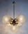 Vintage Cut Glass Chandelier from Kamenický Šenov, 1960s For Sale - Image 16 of 17