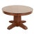 Gustav Stickley Style Antique Mission Oak Arts & Crafts Split Pedestal Extension Dining Table, Circa 1910 For Sale