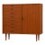 1960s Danish Modern Svend Madsen Style Teak Armoire Dresser For Sale