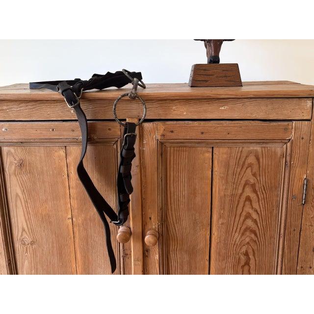 Rustic Antique Horse Bridle and Bit, 1900s For Sale - Image 3 of 9