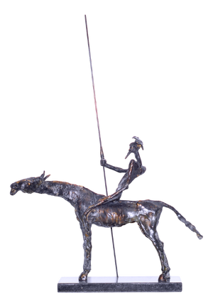 Don Quixote Bronze Sculpture by Gyunay Aliev
