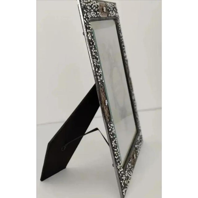 Renaissance Olivia Riegel Bronze Queen Anne's Lace Large Picture Frame For Sale - Image 3 of 8