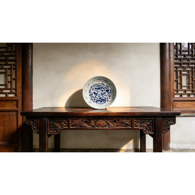 W-18cm,H-4cm Experience the beauty and elegance of Chinese history with our Chinese Vintage Porcelain Handcrafted with...