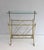 1940s Neoclassical brass and glass magazine rack, Maison Jansen For Sale - Image 10 of 12