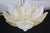 Vintage Italian Murano Glass Amber and Trasparent Ceiling Light - Set of 2 For Sale - Image 4 of 14