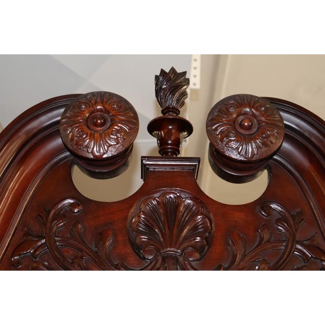 19th Century Mahogany Centennial Chippendale Ball & Claw Corner Cabinet For Sale - Image 12 of 15