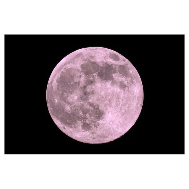 Christophe Lehenaff, The Super Full Pink Moon, 2021, Photographic Paper For Sale