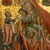 Antique 18thC Greek Orthodox Triptych Icon Virgin Mary & Saints Egg Tempera 1700 For Sale - Image 4 of 18