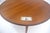 Late 20th Century Danish Modern Round Teak Dining Table w/ 18" Pop Up Hide Away Leaf MINT For Sale - Image 13 of 15