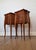 Vintage French Louis XV Style Fruitwood Bombe Nightstands End Tables - A Pair For Sale - Image 12 of 18