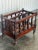 Victorian Large 19th Century English Canterbury With Wheels For Sale - Image 3 of 8