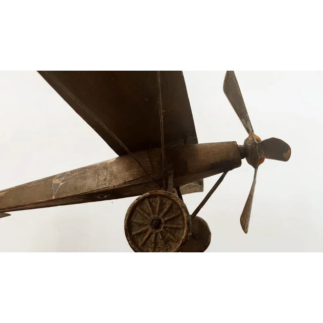 Mid-Century Modern Aluminum Airplane, 1960s For Sale - Image 16 of 18