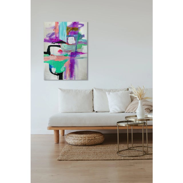Sara continues to explore her relation with abstract paintings. Her bold and colourful paintings incorporate forms found...
