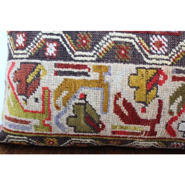 Turkish Kilim Decorative Pillow Cover - 17.5"x22" For Sale - Image 4 of 12