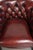 Chesterfield Cowhide Club Armchair in Red For Sale - Image 6 of 14