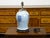 1920s Chinese Blue and White Double Happiness Temple Jar Mounted as a Table Lamp For Sale - Image 4 of 11