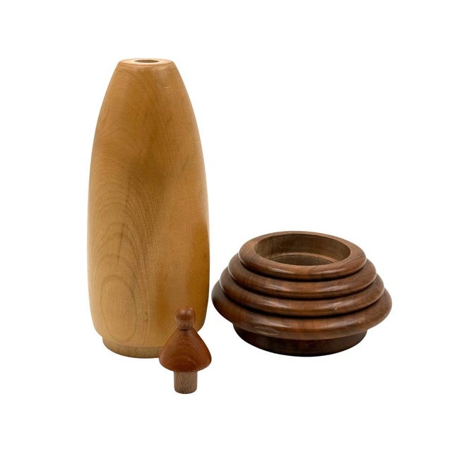 Brown Modern Wood Scent Diffuser and Decorative Box by Morelato, Italy, 1990s For Sale - Image 8 of 12