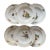 Antique Early 19th Century Italian Ginori a Doccia Porcelain Soup Bowls With Flower Decoration Circa 1815 - Set of 6 For Sale