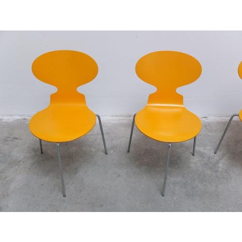 Early Ant Chairs by Arne Jacobsen for Fritz Hansen, 1974, Set of 4 For Sale - Image 5 of 18