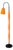 Postmodern Orange Floor Lamp, 1990s For Sale